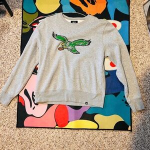 47 Brand  Eagles 🦅 Philly Gray Crewneck